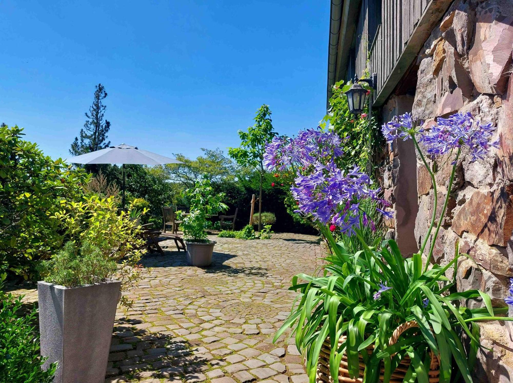 Kleines Haus Mitten In Der Natur Mit Eigener Terrasse Und Sonnenbalkon Halver ภายนอก รูปภาพ