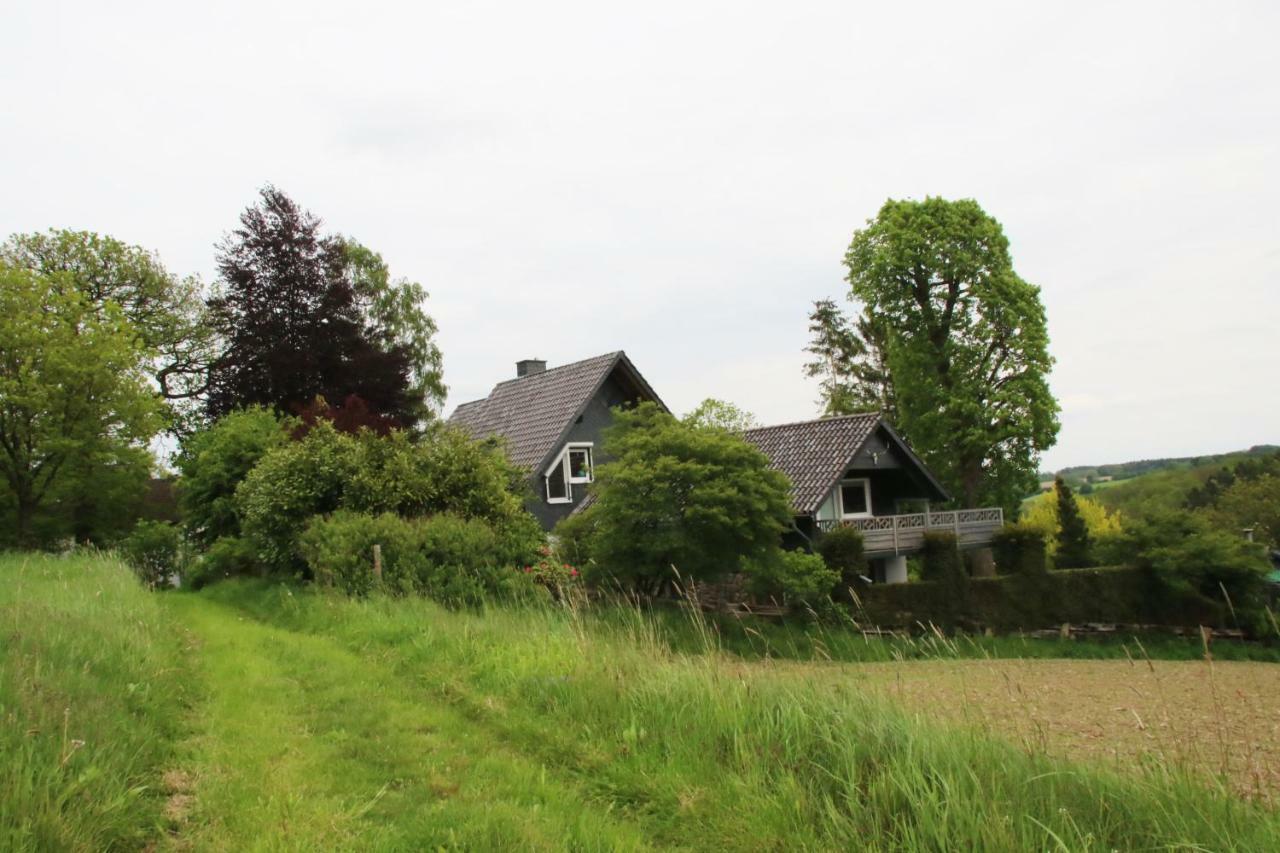 Kleines Haus Mitten In Der Natur Mit Eigener Terrasse Und Sonnenbalkon Halver ภายนอก รูปภาพ
